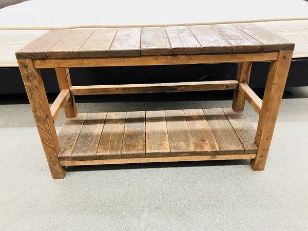 WEB販売中】niko and (ニコアンド)ウッドシェルフベンチ買取入荷