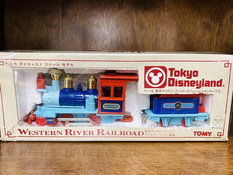 TOMY/トミー】のダイキャストモデル『ウエスタンリバー鉄道/ミシシッピ