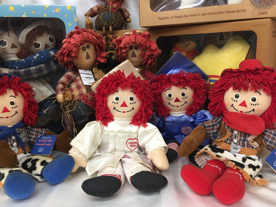 Raggedy Ann&Andy（ラガディ・アン＆アンディ）グッズが大量仲間入り