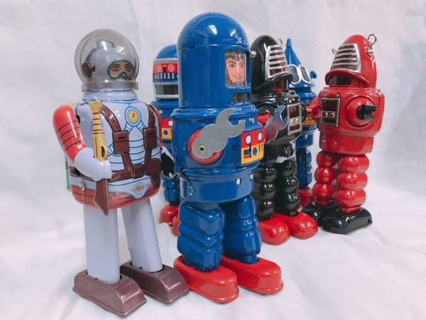 1950年代ブリキロボット完全復刻！ロボットシリーズ大量入荷です