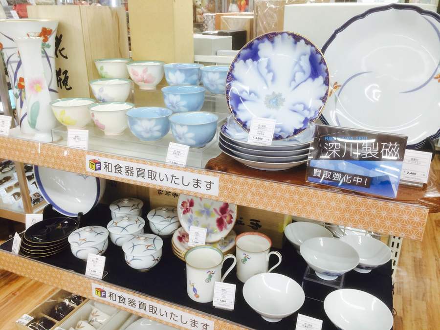 深川製磁 牡丹金ミル 御皿5枚セット入荷しました！｜2016年06月23日