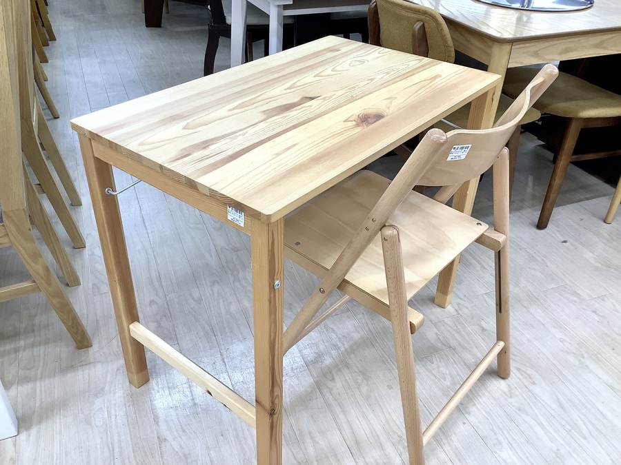無印良品の折りたたみデスク&折りたたみチェアをご紹介【名古屋徳重店