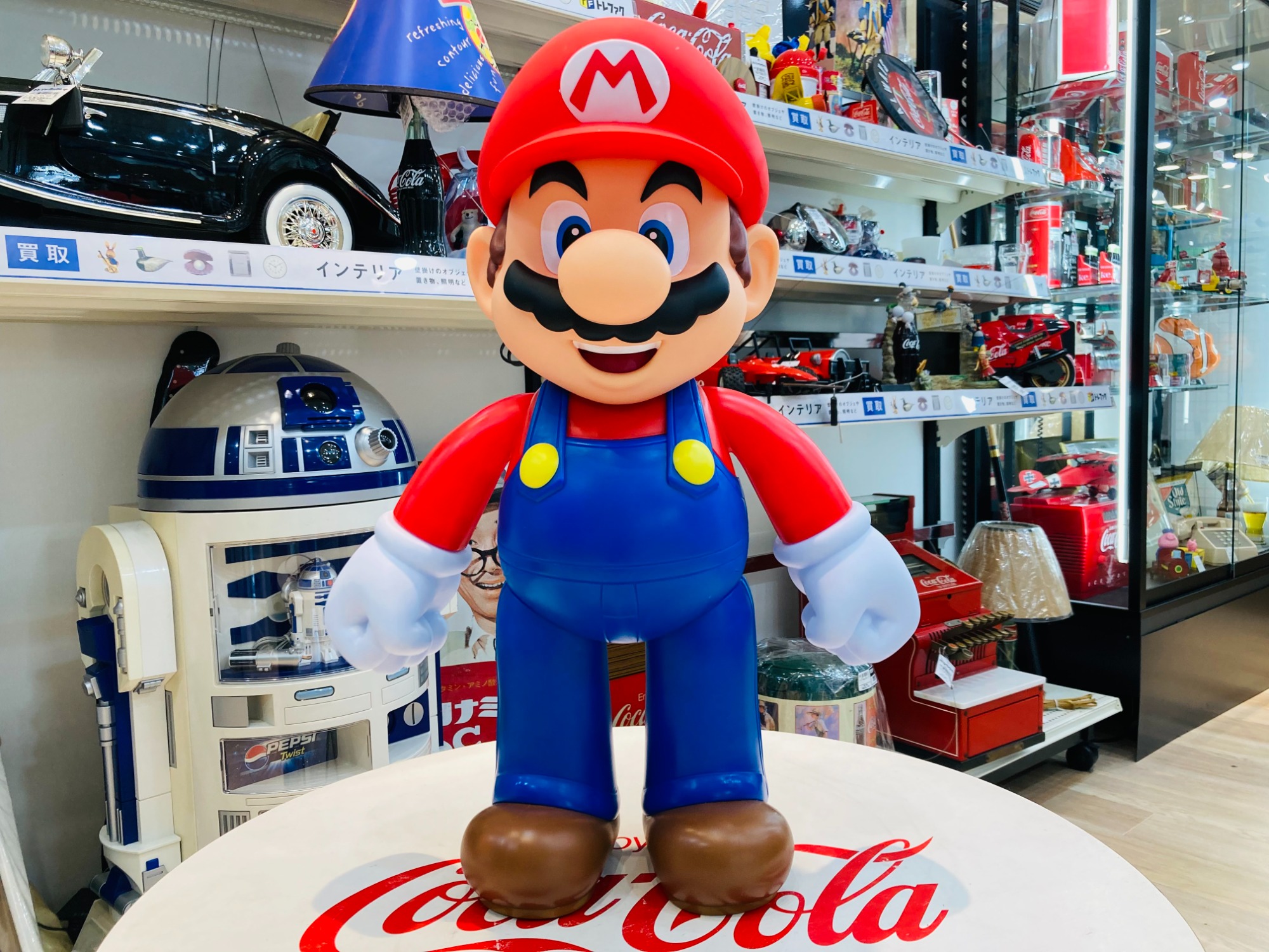 スーパーマリオフィギュア JAKKS Pacific inc社製 20インチ 入荷いたし