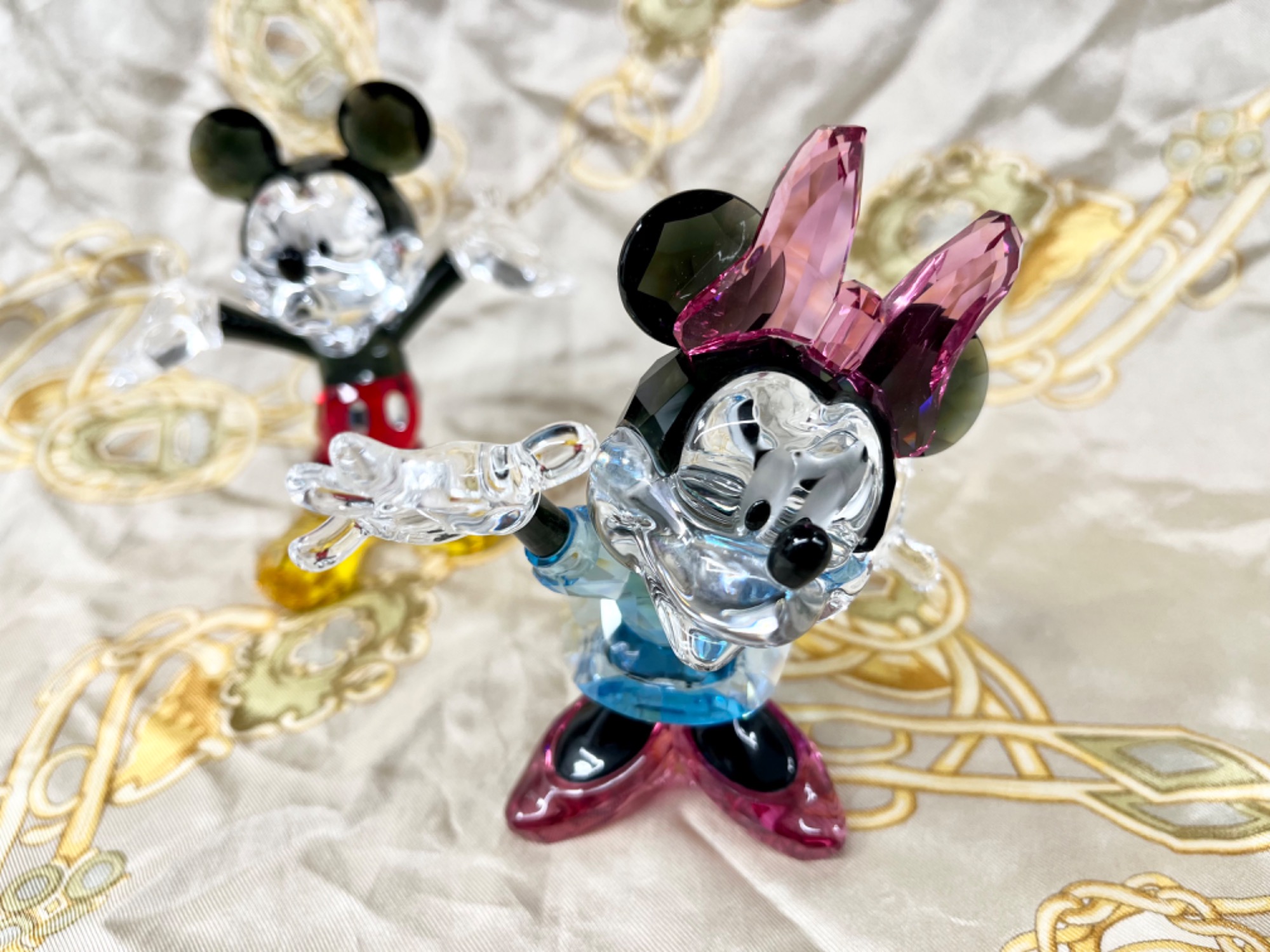 Disney】スワロフスキーの精巧なクリスタルフィギュア！！！｜2024年11