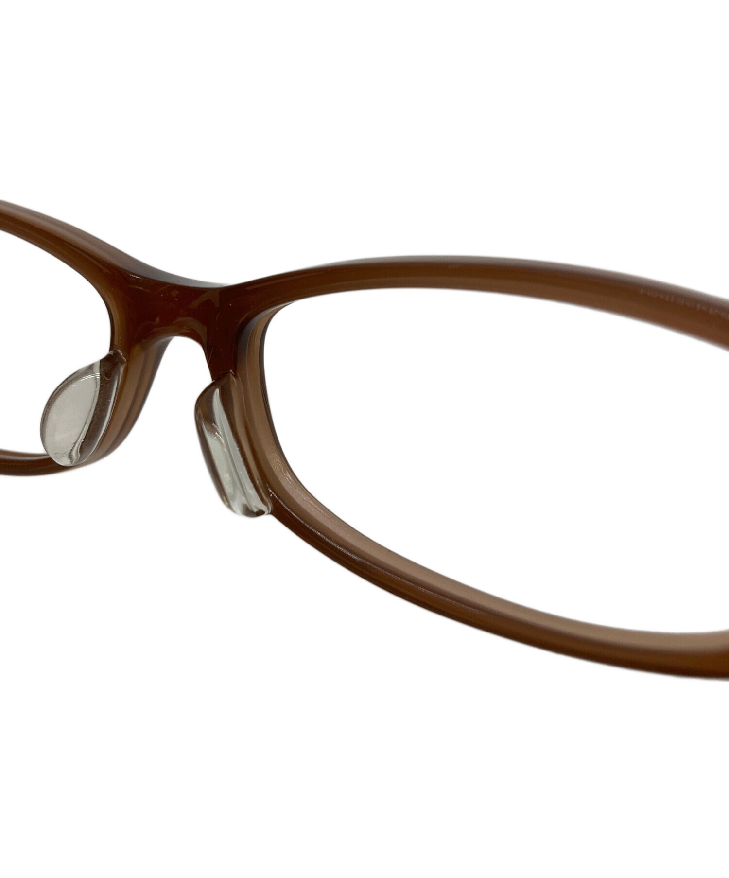 中古・古着通販】GUCCI (グッチ) 眼鏡フレーム ブラウン サイズ:51□14