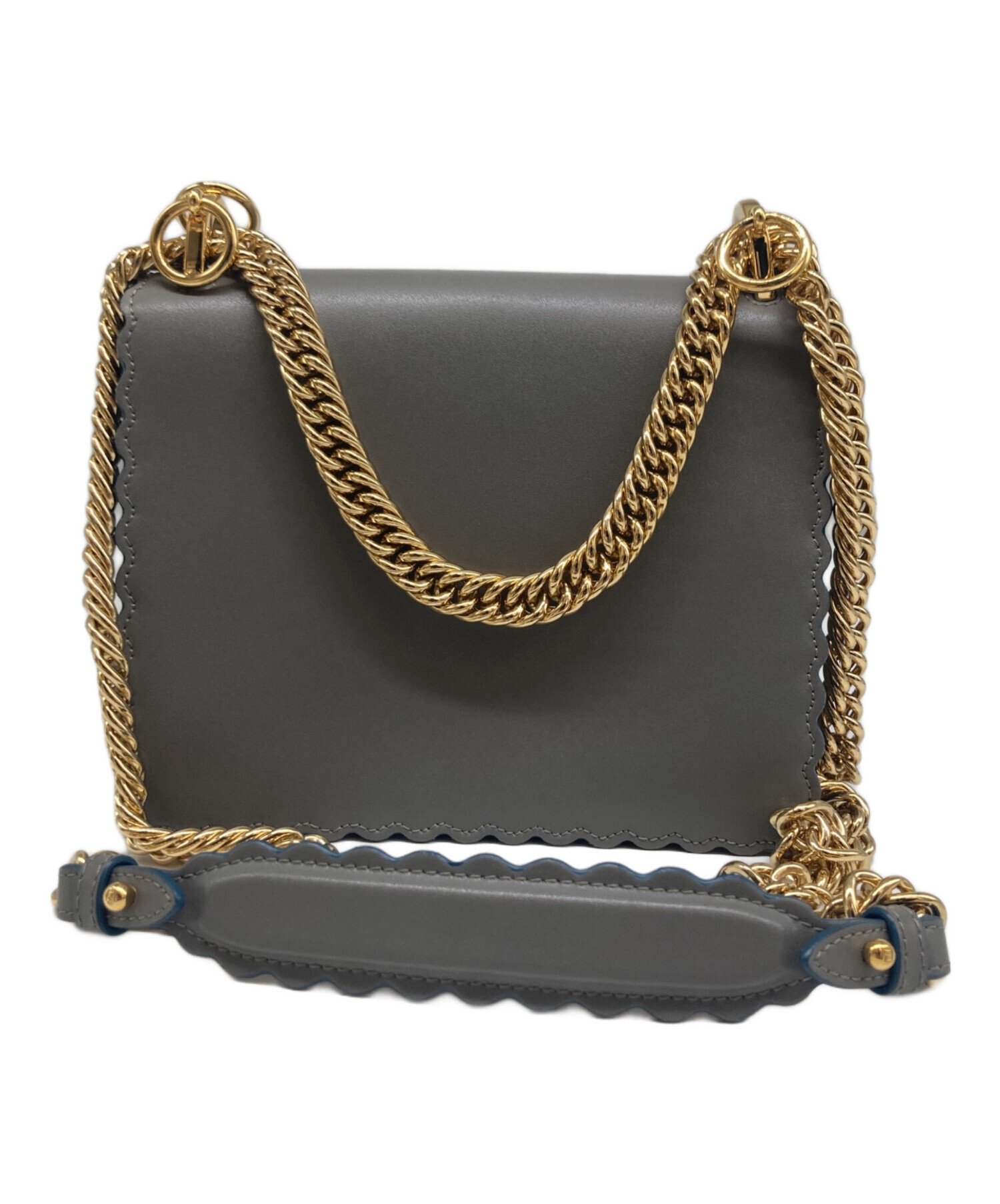 中古・古着通販】FENDI (フェンディ) ミニキャナイ レザー チェーン