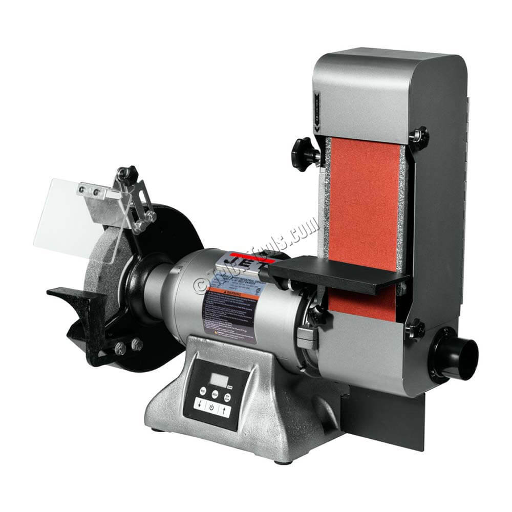 577436, JET IBGB-436VS 8-Inch Industrial Grinder and 4 x 36 Belt