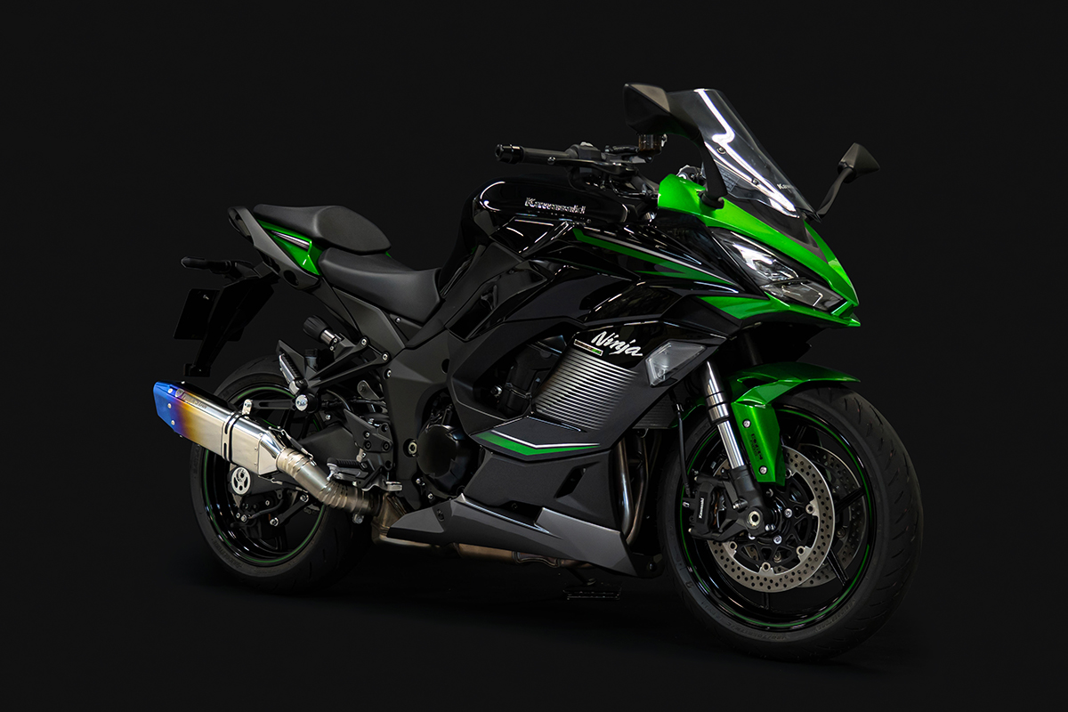 トリックスター / Ninja 1000SX（20-24）政府認証スリップオンマフラー