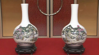 乾隆年製 粉彩の花瓶 一対｜開運！なんでも鑑定団｜テレビ東京