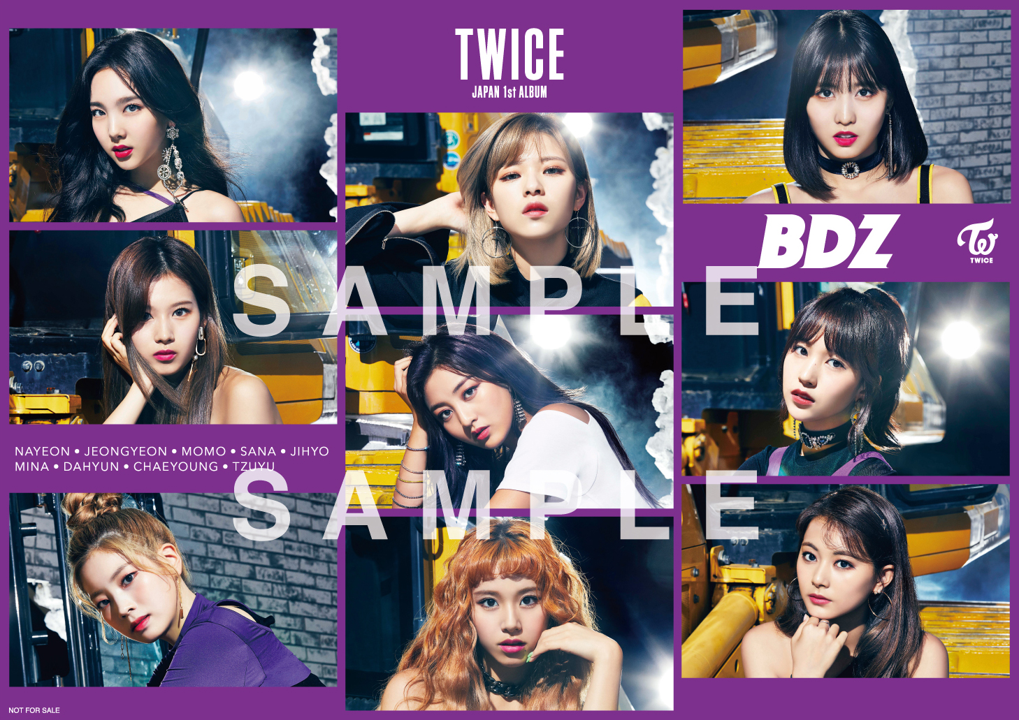 TWICE JAPAN 1st ALBUM「BDZ」
