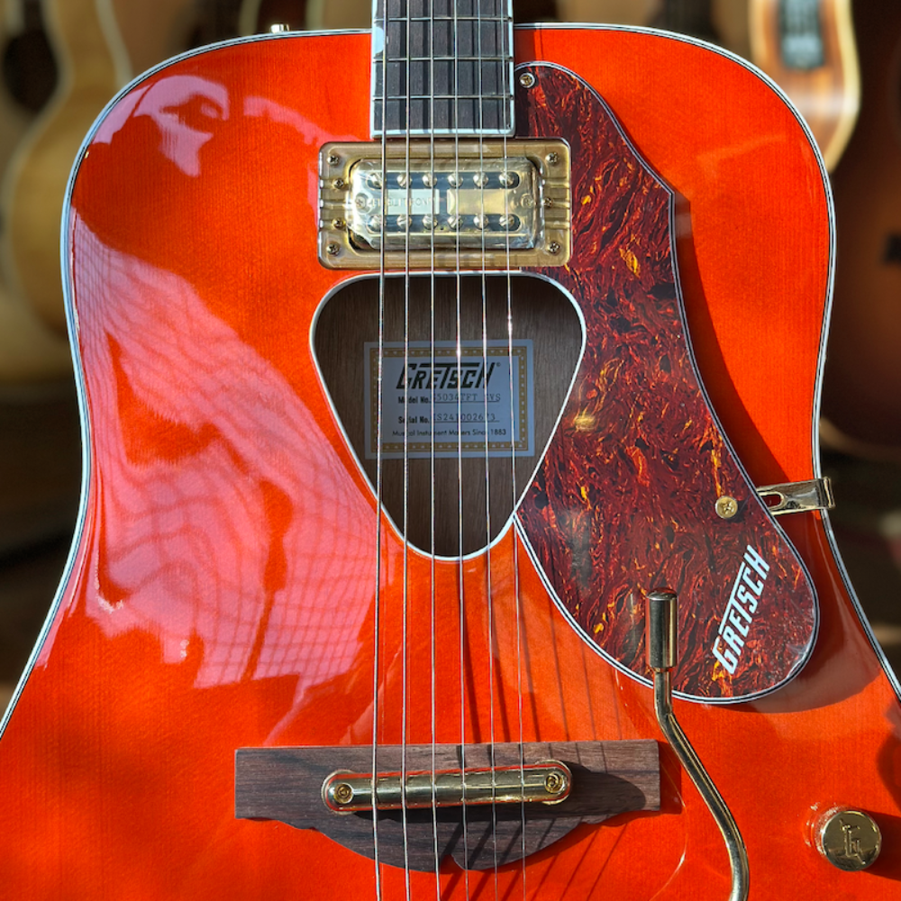 Gretsch G5034TFT Rancher Dreadnought with Bigsby – Twin Town Guitars