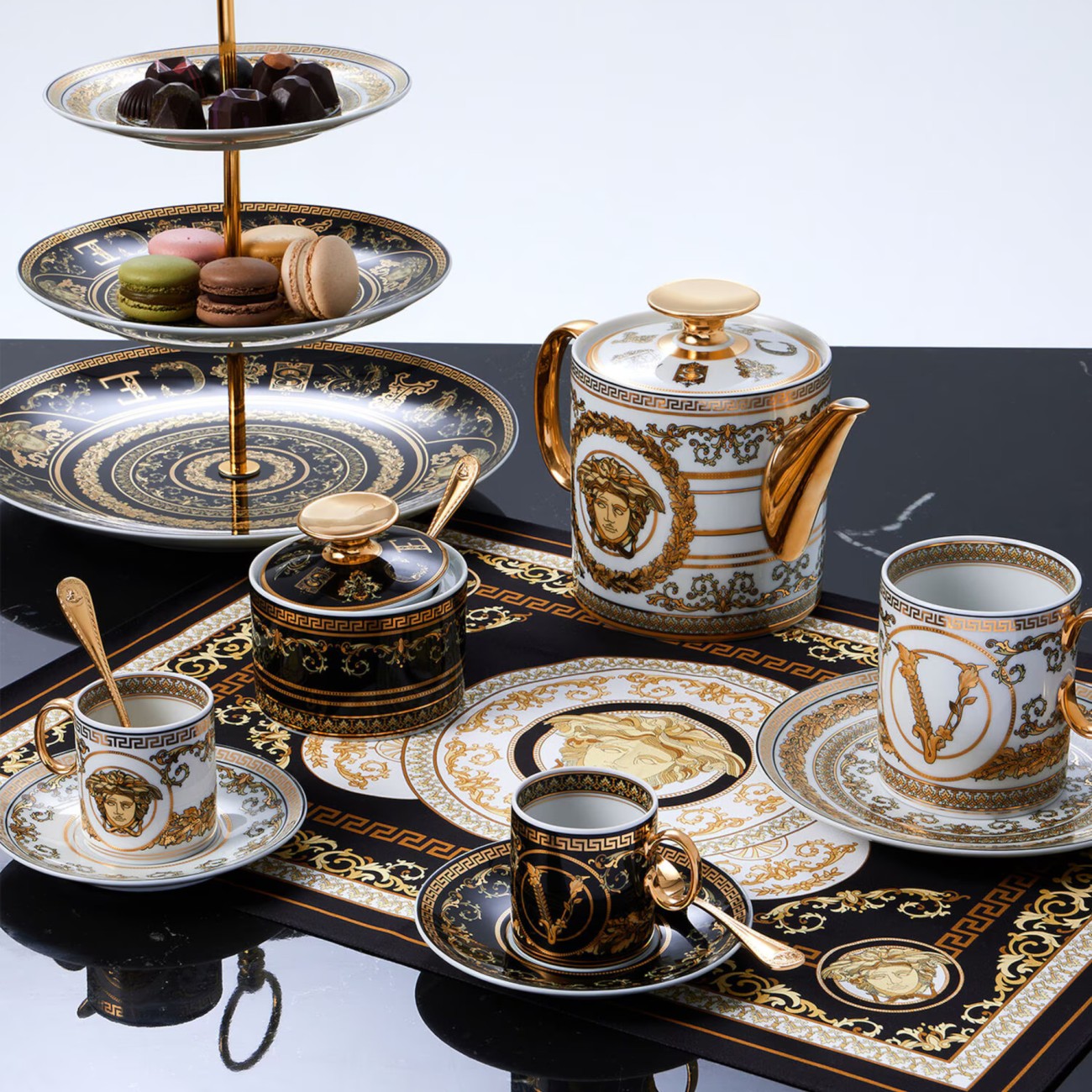 Virtus Gala Teapot Versace Rosenthal - Undomus