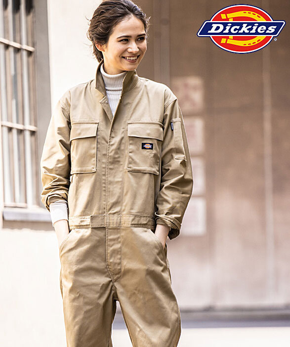 公式]D-766 Dickies（ディッキーズ）T/Cストレッチつなぎ服｜こだわり