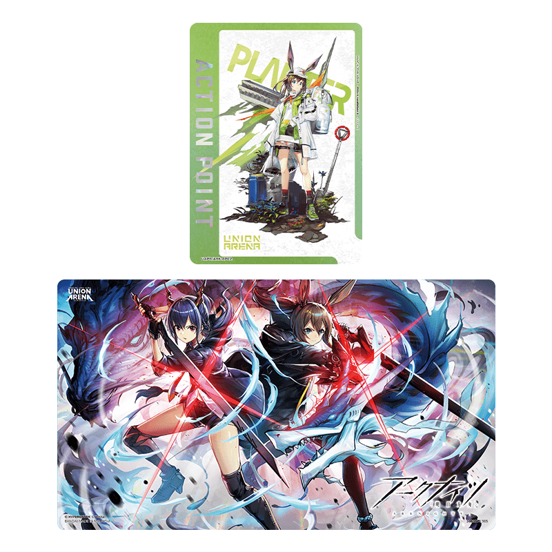 UNION ARENA Playmat & Action Point Cards Set ARKNIGHTS − PRODUCTS