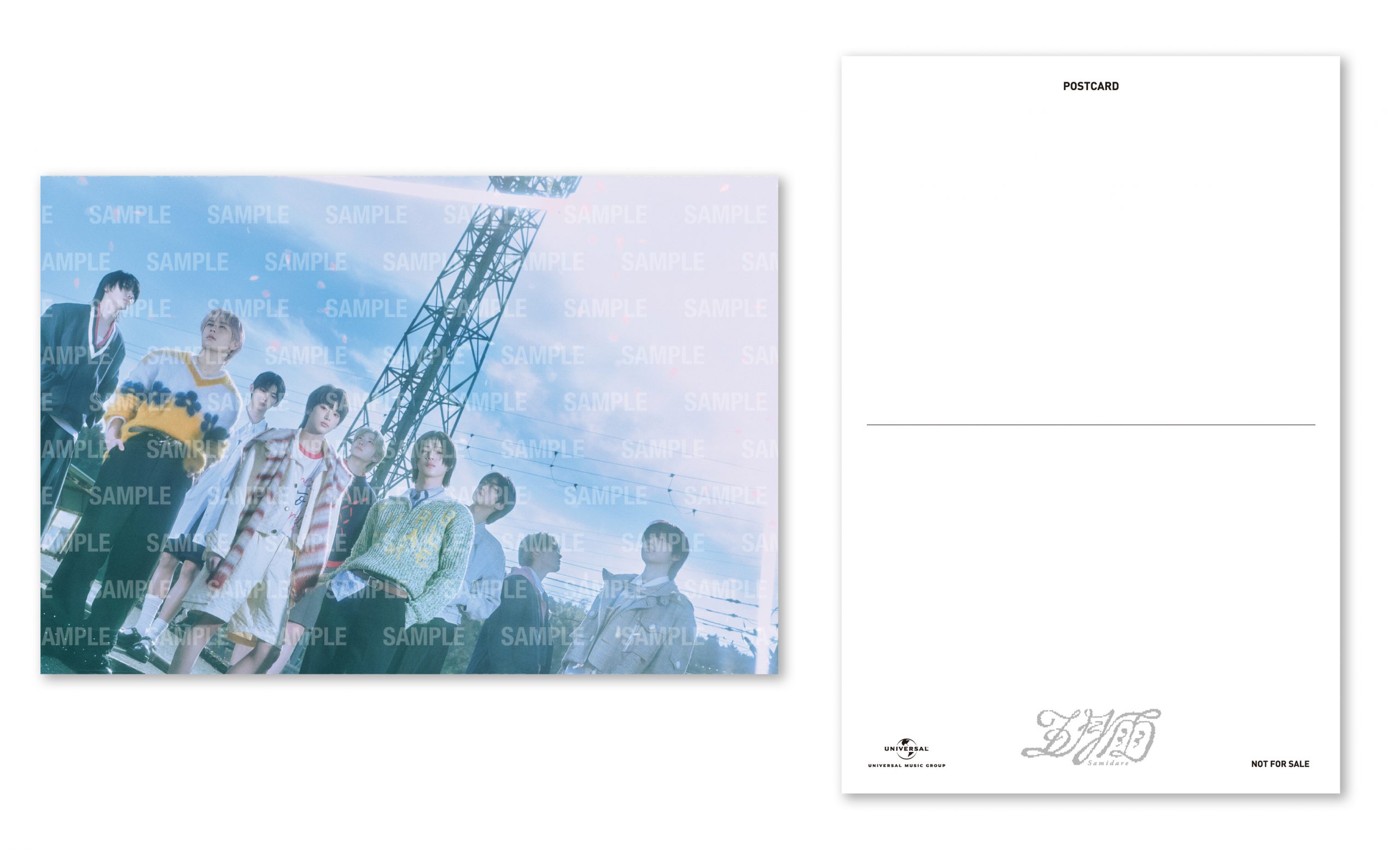 &TEAM 1st SINGLE「五月雨 (Samidare)」ストア特典絵柄公開 - &TEAM