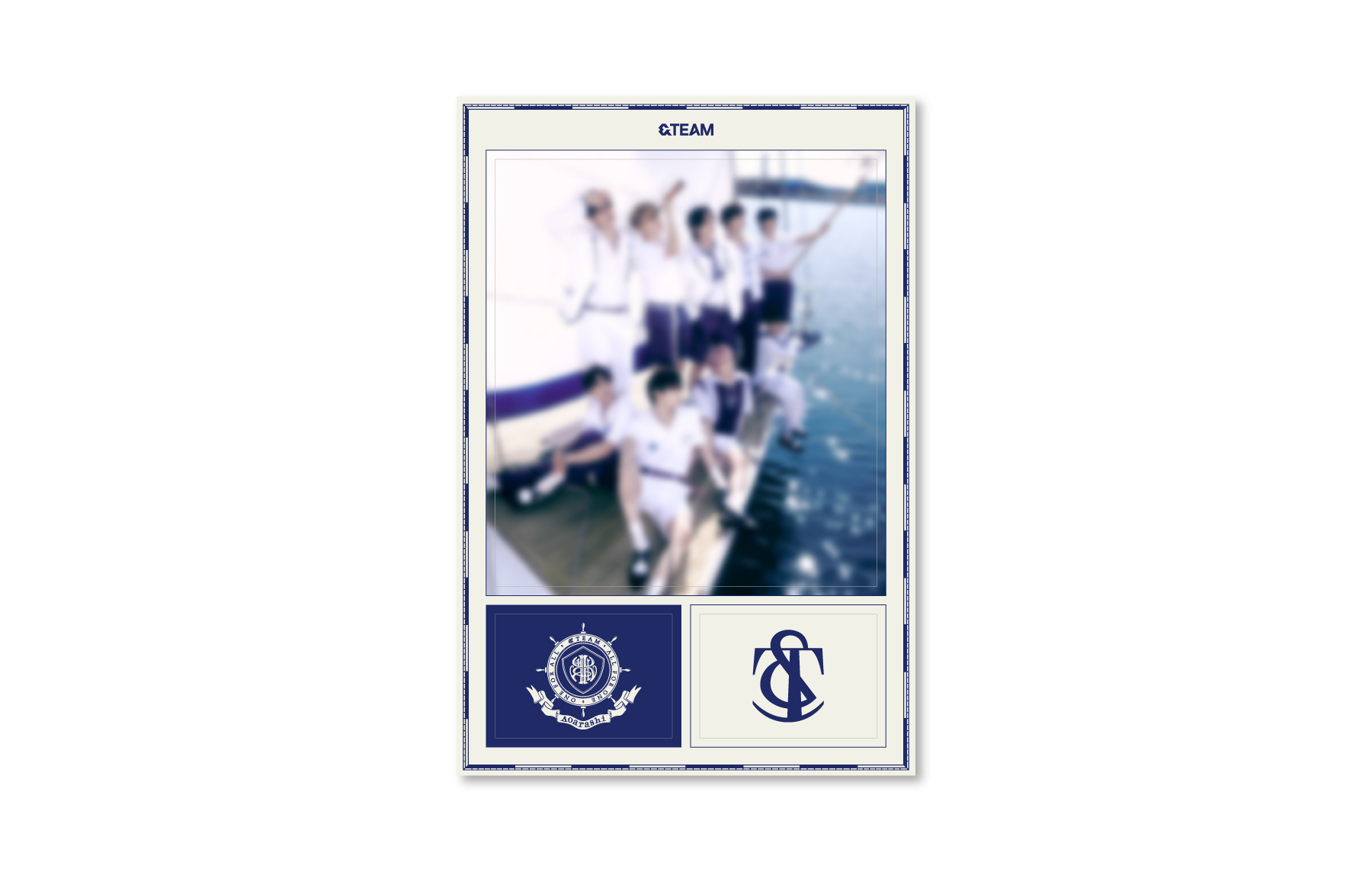 &TEAM 2nd SINGLE「青嵐 (Aoarashi)」ストア特典絵柄公開 - &TEAM