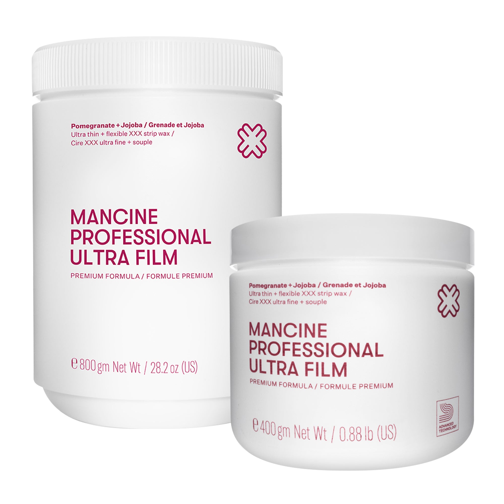 Mancine Soft Wax, Ultra Film Pomegranate & Jojoba – Universal