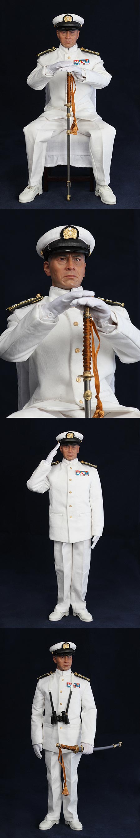 3R×FEWTURE JP611 三船敏郎 連合艦隊司令長官ver.夏服タイプ 山本五十六