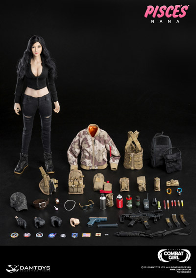 DAM】DCG003 COMBAT GIRL Series PISCES NANA コンバットガール ナナ