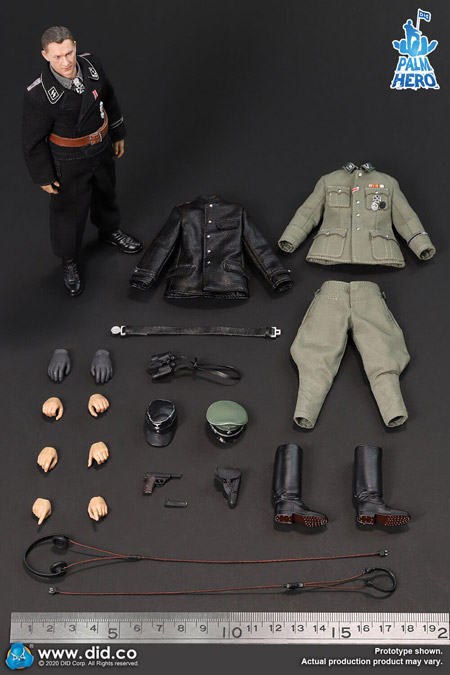 DID】XD80004 1/12 WW2 German SS Hauptsturmführer - Michael