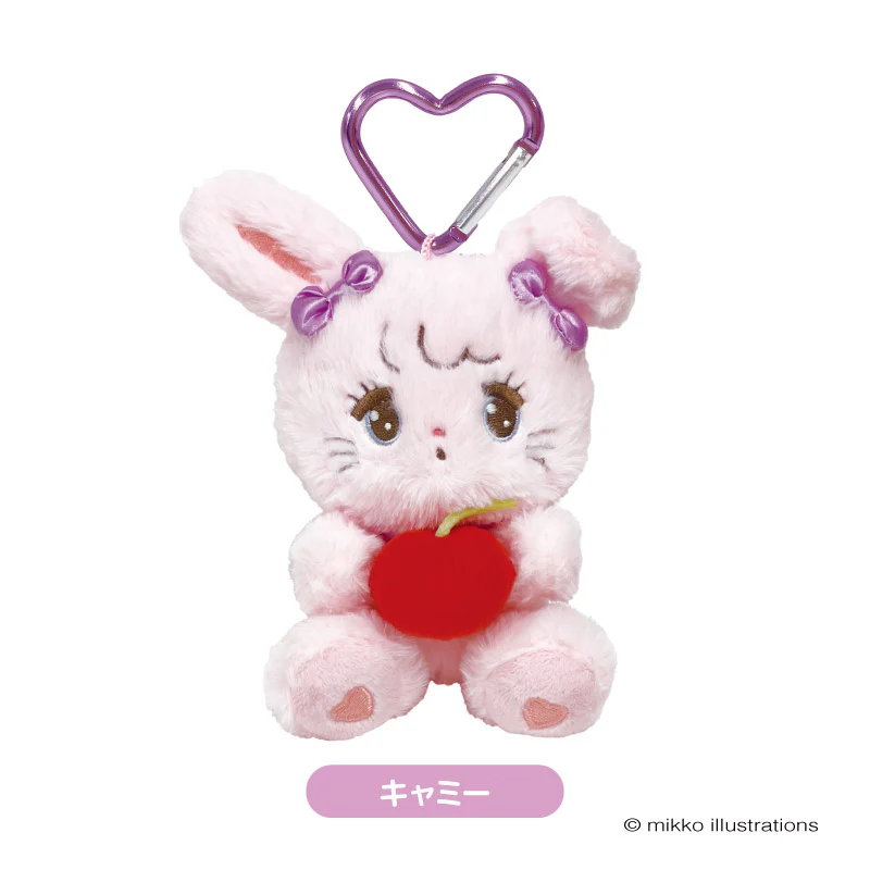mikko illustrations｜Mascot Holder /Plush Keychain｜ H160 x W100 x
