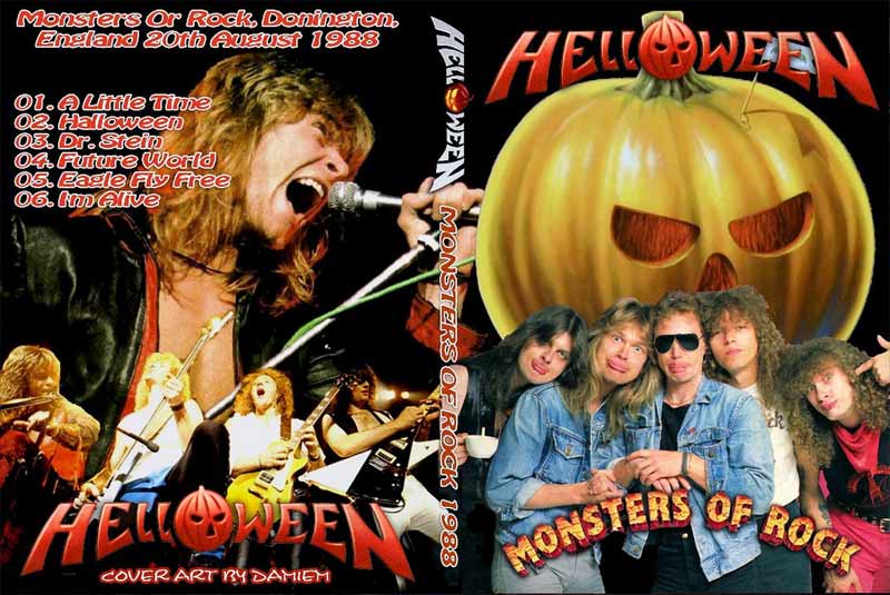 Monsters Of Rock . Castle Donington 1988 Recordings and set lists.