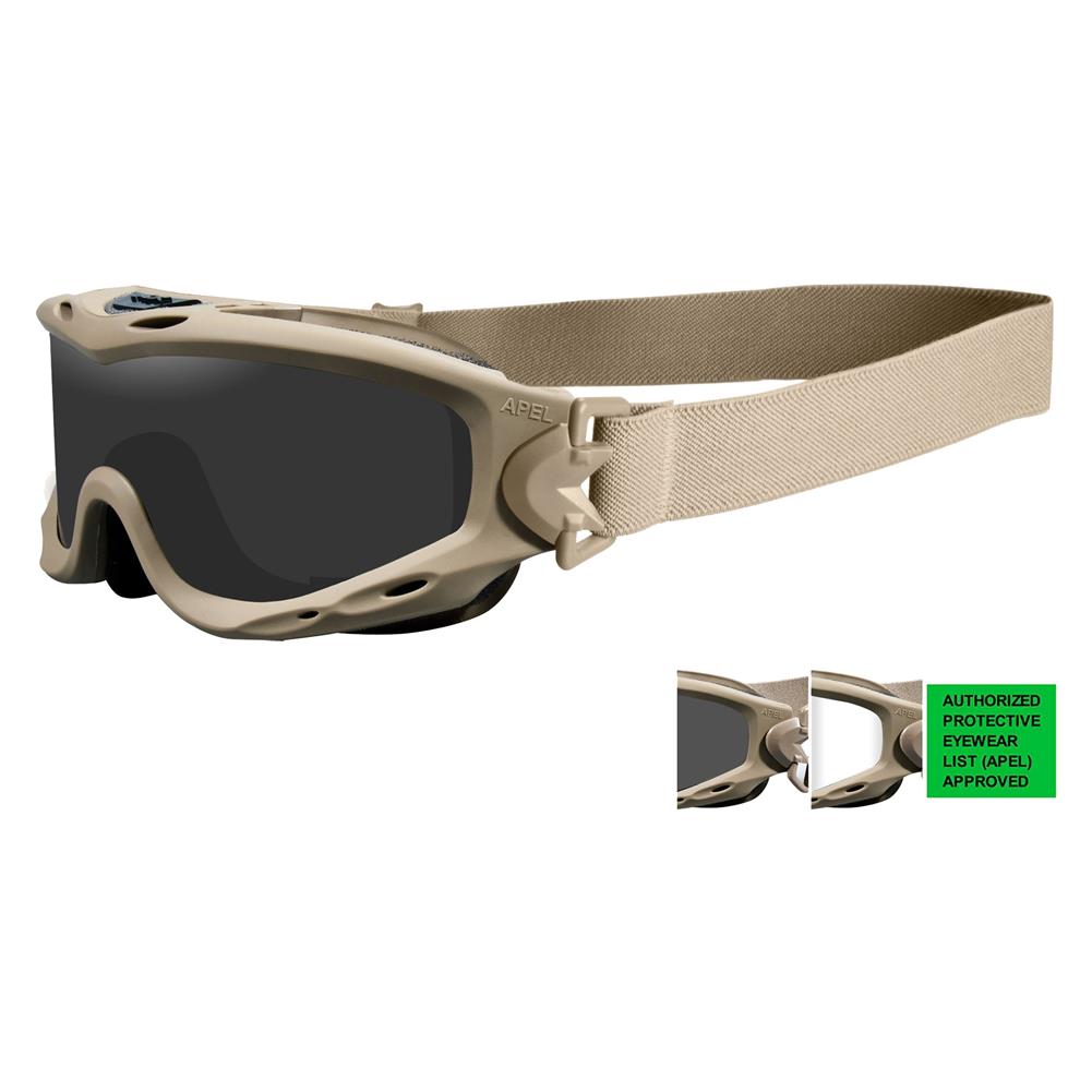 Wiley X Spear Goggles Two Lens Kit (APEL)