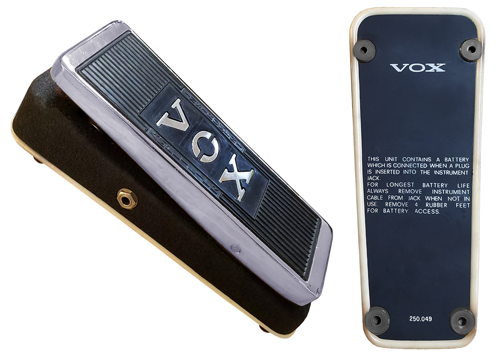 The VOX Showroom -- 1970s Era JEN Vox Wah Wah Pedal