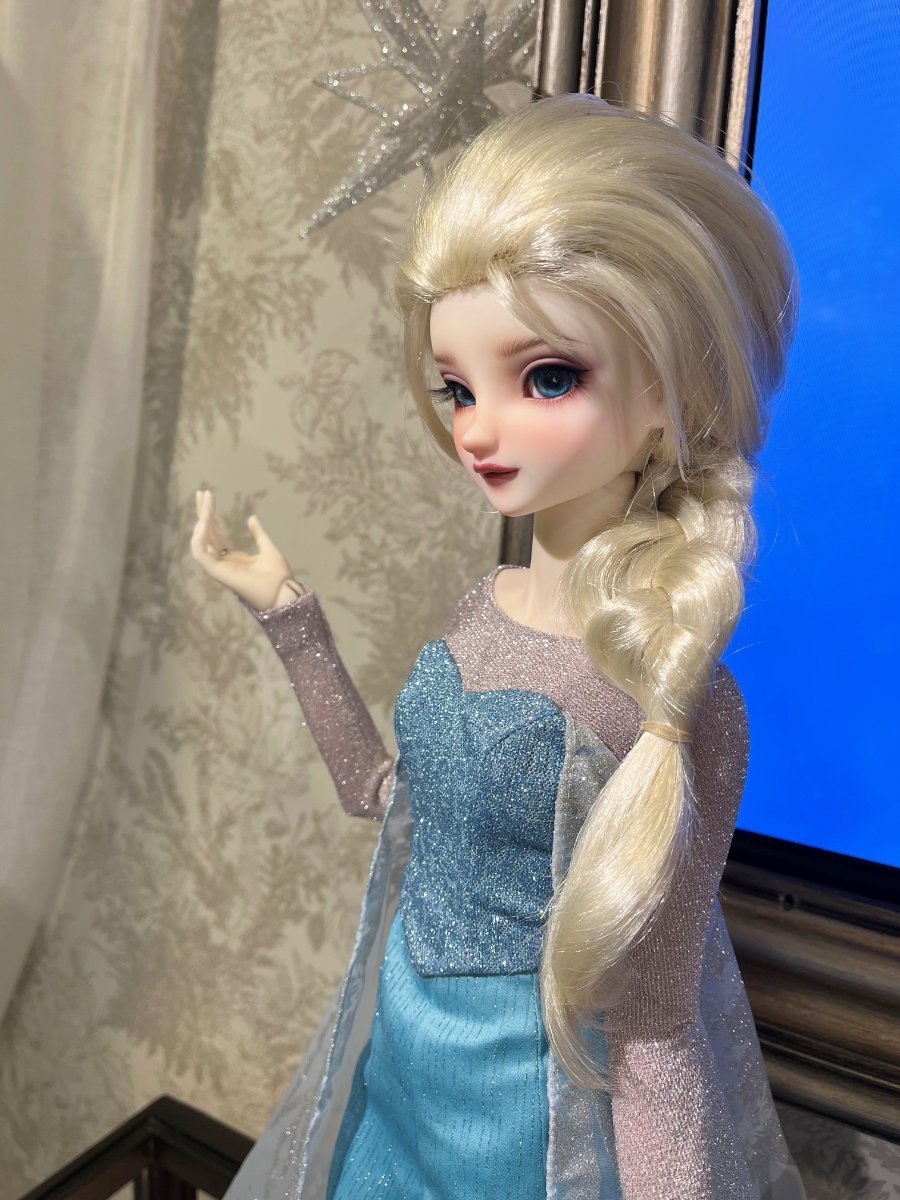 店頭でお迎え出来る！ Super Dollfie® DISNEY Collection 『アナと雪の