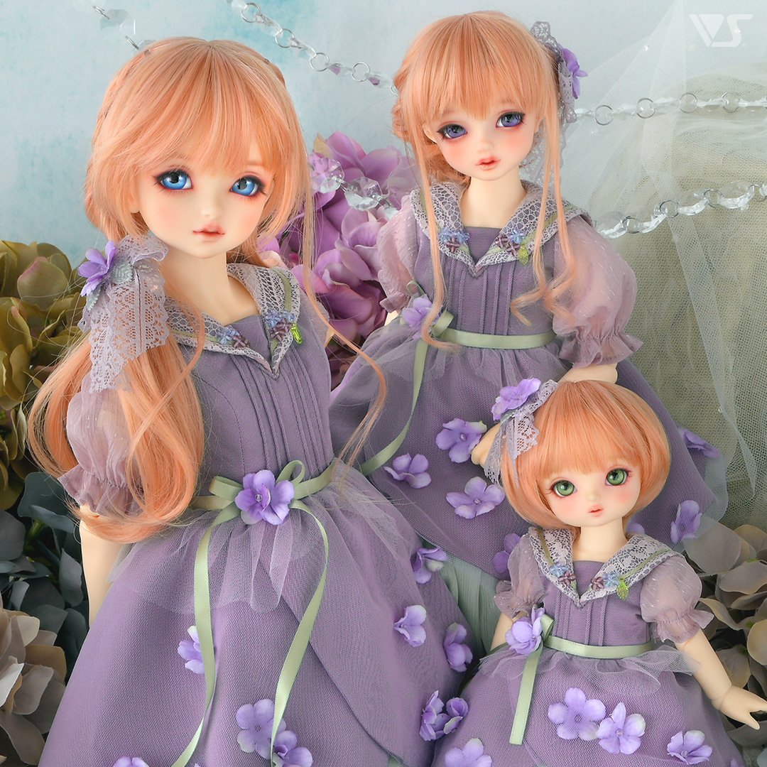 今からの季節におすすめ！「紫陽花ドレスセット・ミニ」のご紹介です