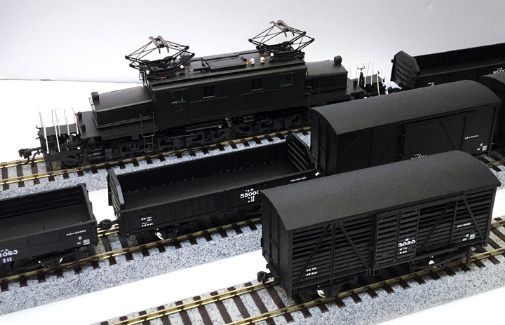 エンドウ HOゲージ 2軸貨車22両 金属モデル 鉄道模型 HOゲージ 2軸