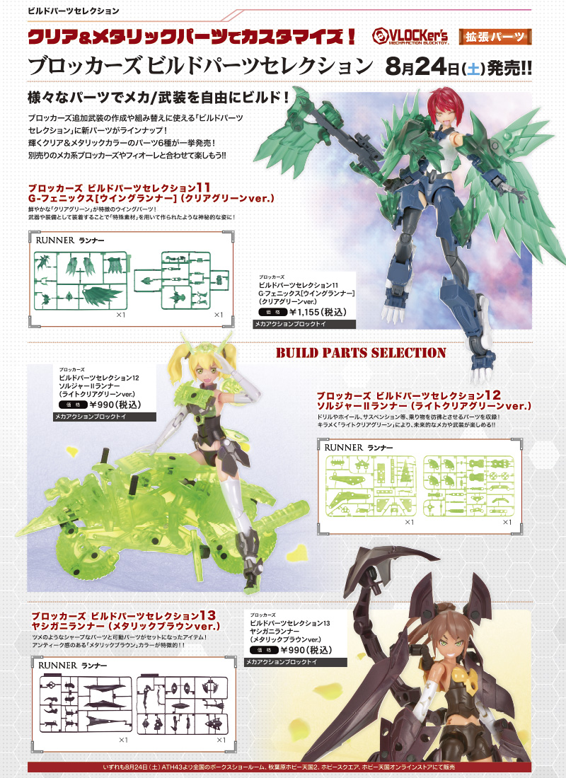 ブロッカーズ ビルドパーツセレクション13 ヤシガニランナー