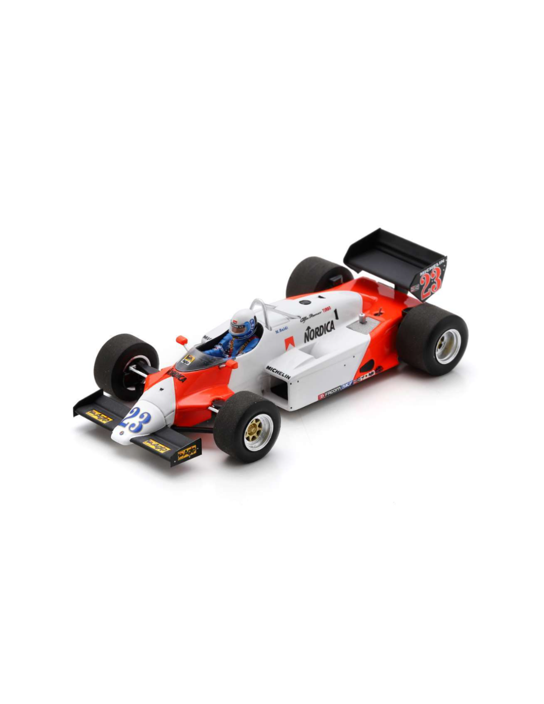 SPARK MODEL 1/43 Alfa Romeo 183T GP Monaco 1983 Mauro Baldi