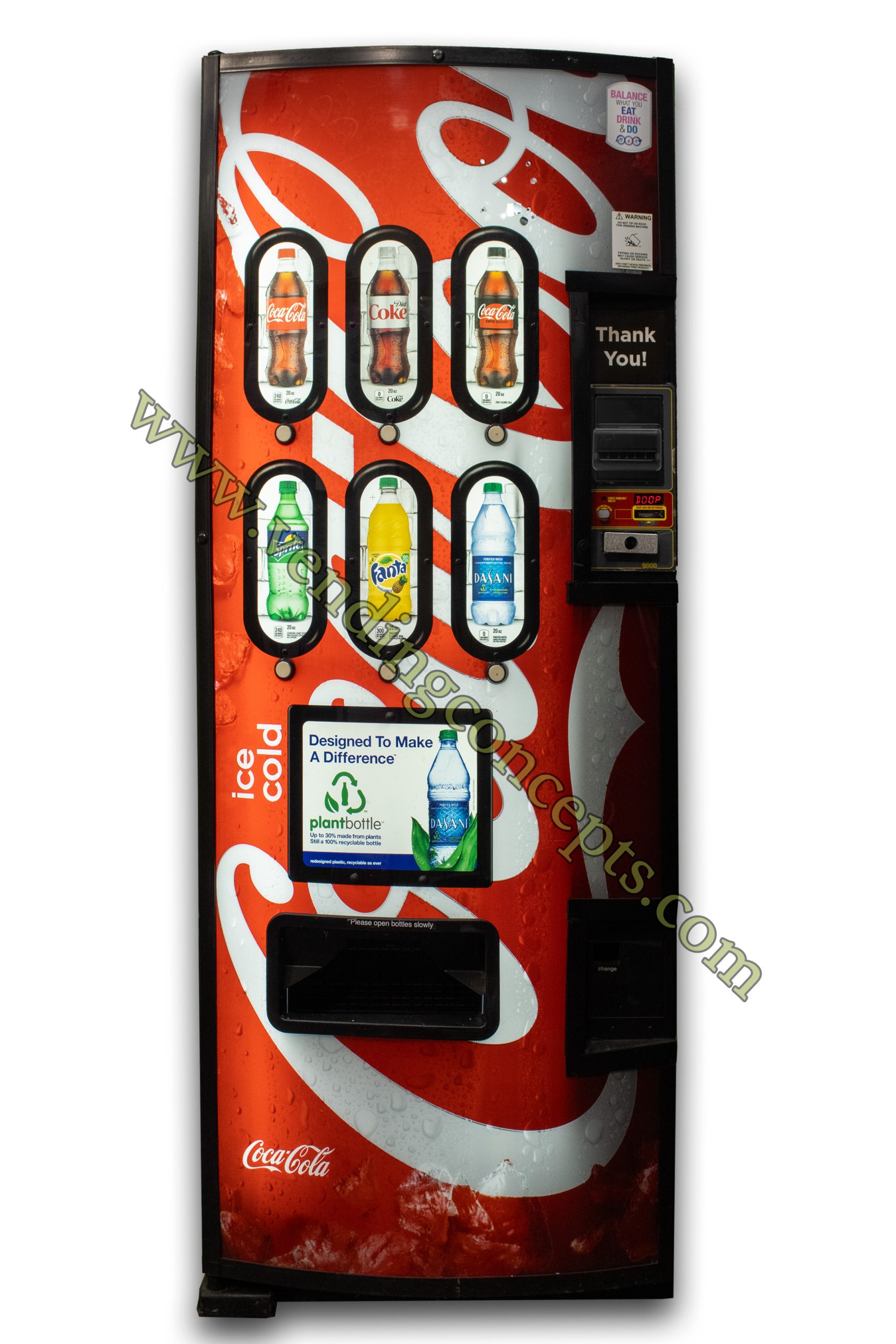 Dixie Narco 276E-CC Coke Chameleon - Vending Concepts