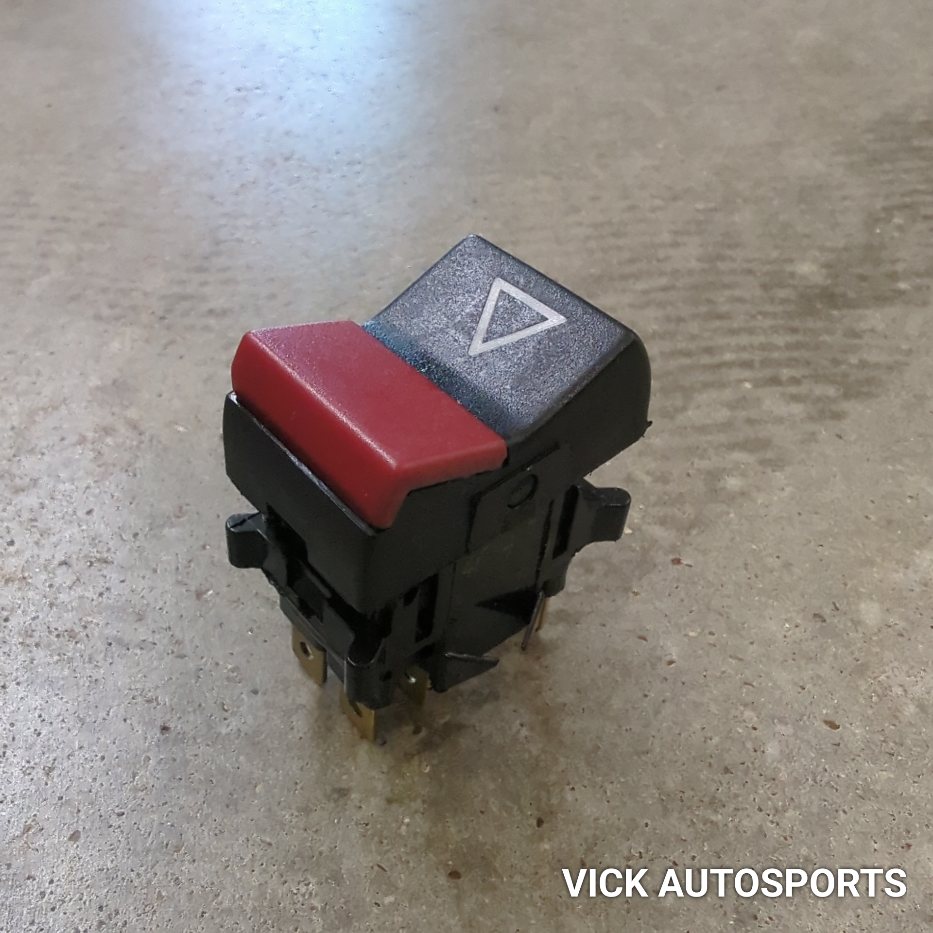 Hazard Switch, Fiat 124 1970-78 - (SKU 19-9390) | Vick Autosports