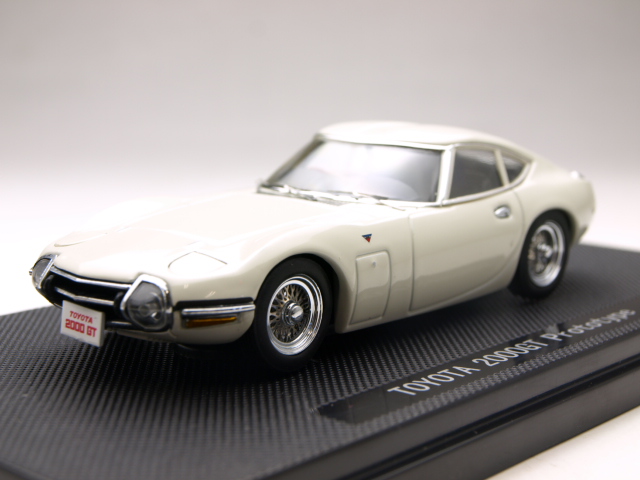 43836 EBBRO 1/43 トヨタ 2000GT プロトタイプ ホワイト ビクトリー
