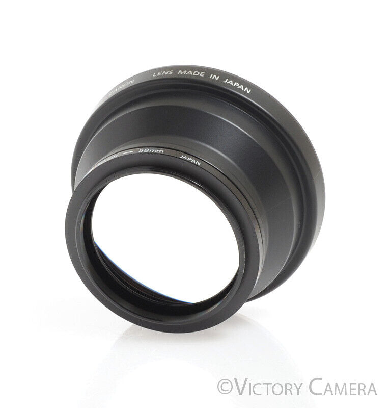Canon Wide Converter WC-DC58 0.8x for PowerShot G1, G2 & Pro 90 [EXC]
