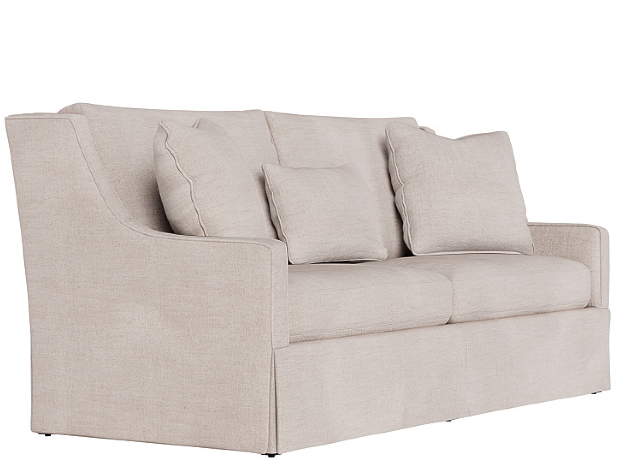 Hudson Skirted Sofa 80