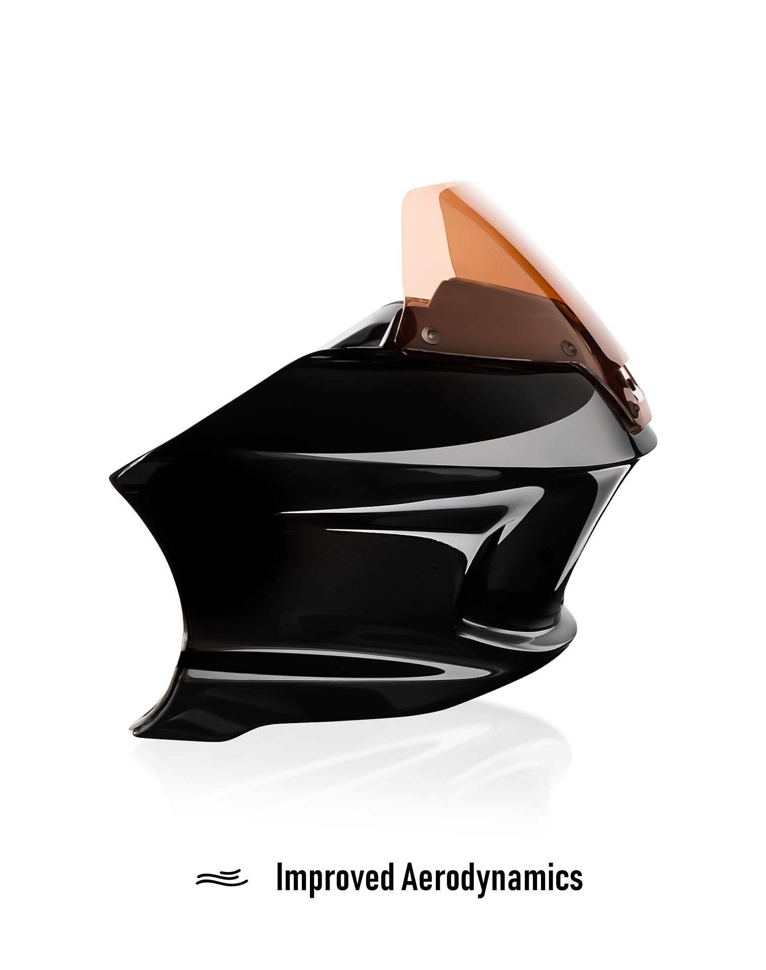 Viking Maverick Gloss Black Harley Low Rider S Motorcycle Fairing