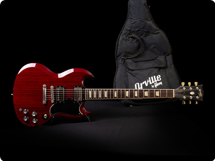 Orville By Gibson SG 61 1990 Cherry Guitar For Sale SONIC RED