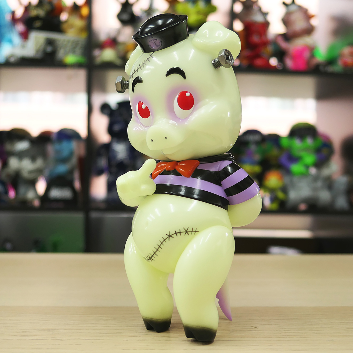 Franken Piggums by Frank Kozik x BlackBook Toy - Vinyl Pulse