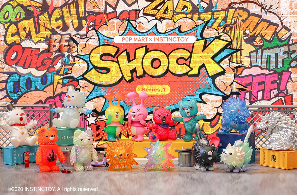 Shock Series 1 by Instinctoy x Pop Mart - Vinyl Pulse
