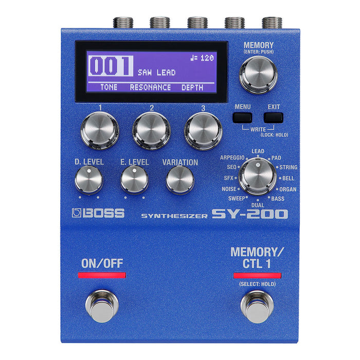 Boss SY-200 Synthesizer Pedal — Vision Guitar