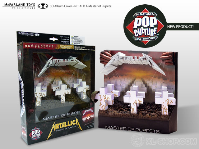 McFarlane Toys - Pop Culture Masterworks - Metalica Master of