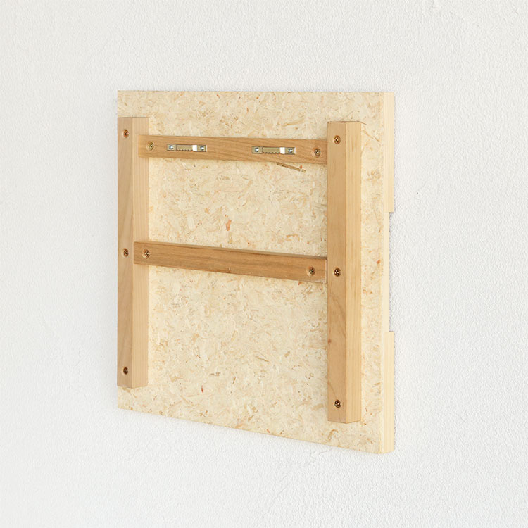 ウッドアートパネル 4×4 natural｜家具と木製時計・木製雑貨の専門店キシル