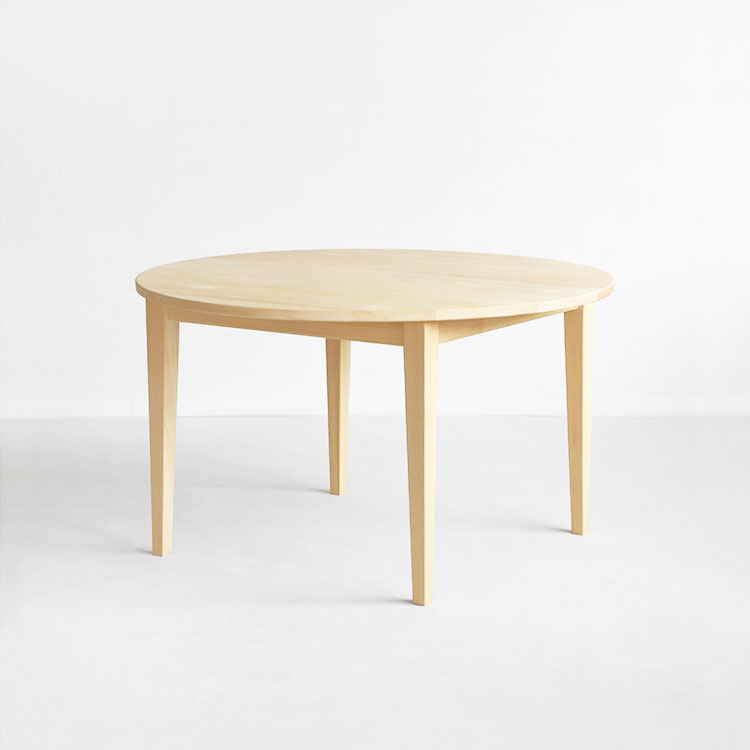 在庫限り】 ラウンドテーブル D hinoki 120｜家具とダイニングテーブル
