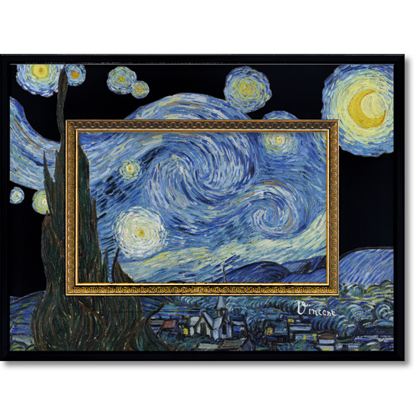 ビッグアート ～名画Sシリーズ～(ゴッホ「星月夜」) | ユーパワー
