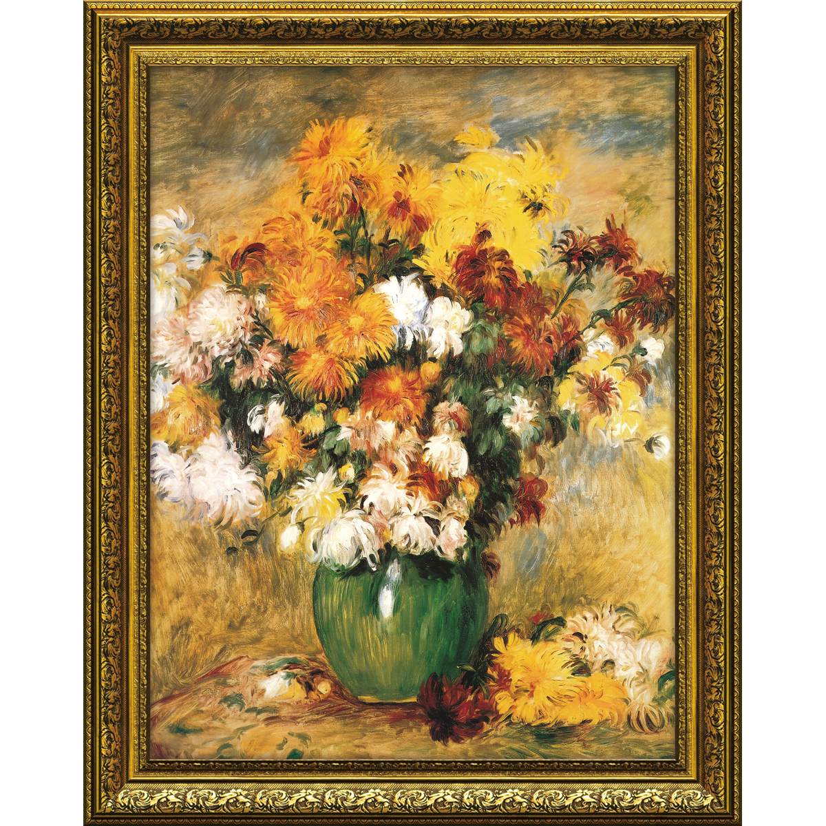 ミュージアムアートシリーズ ルノワール「菊の花束」 | ユーパワー