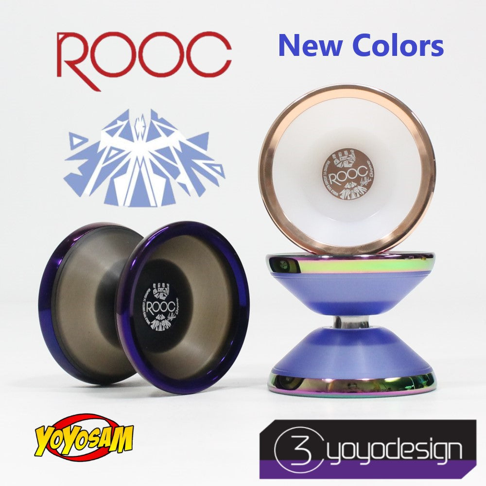 C3yoyodesign ROOC Yo-Yo - Polycarbonate Body with Stainless Steel