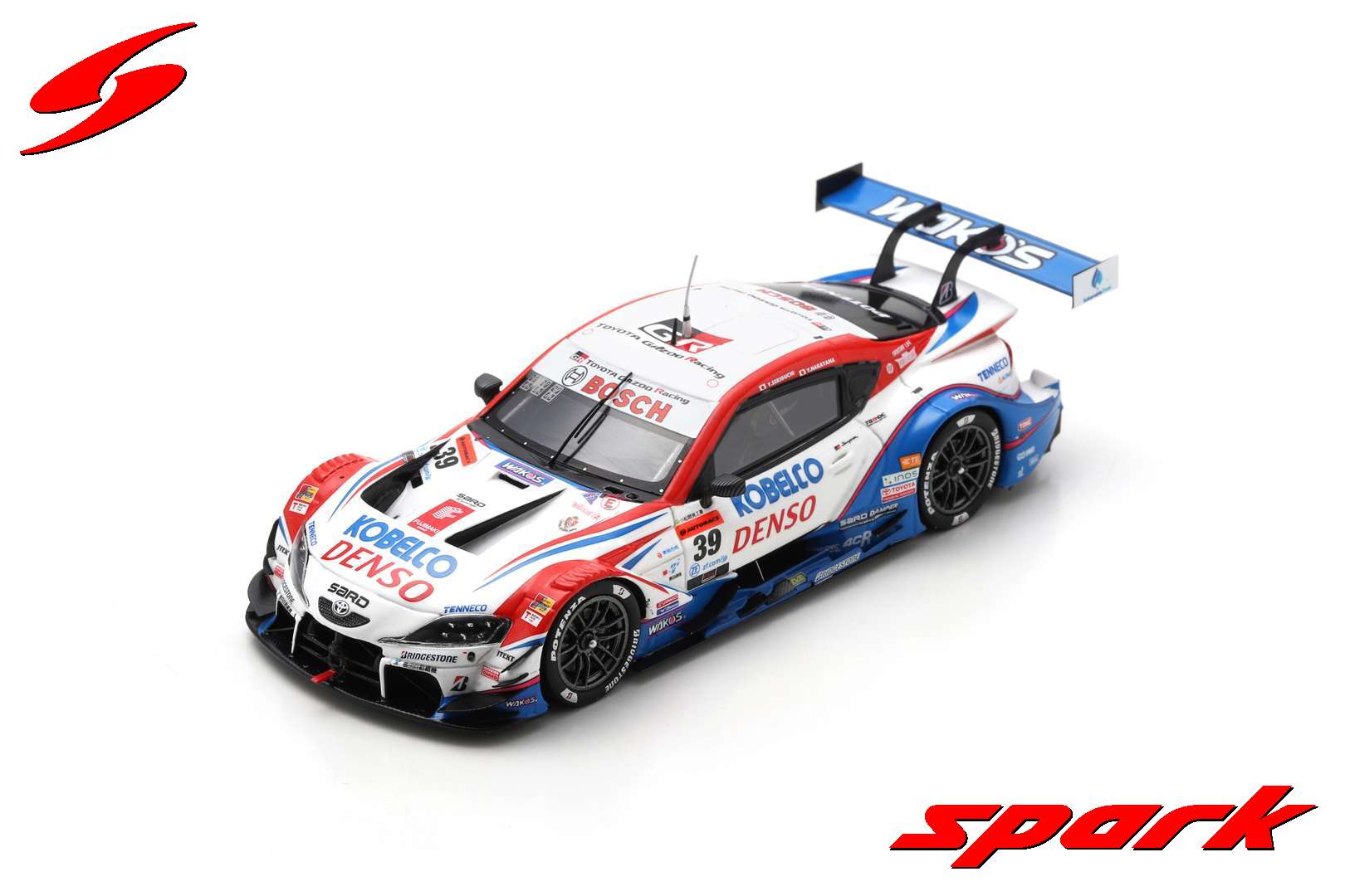Spark 1:43 DENSO KOBELCO SARD Toyota GR Supra No.39 TGR TEAM SARD